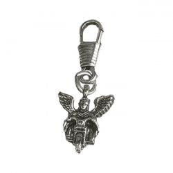 MCS Guardian Angel Zipper Pull