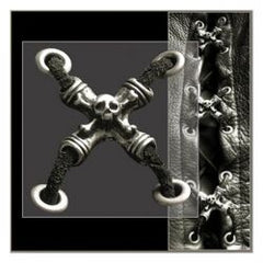 MCS Vest Extender Skull Side Lace