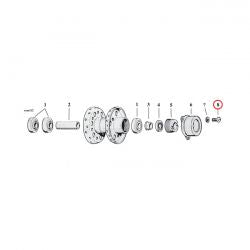 MCS Slot Screw 10/24 X 3/8