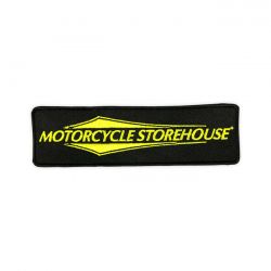 MCS Motorcycle Storehouse, Logo Patch. Black