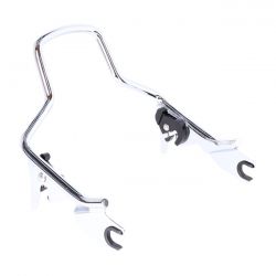 MCS Sissy Bar Kit 9.5" 1-Piece Upright. Chrome