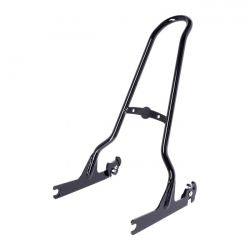MCS Sissy Bar Kit 21" 1-Piece Upright, Black