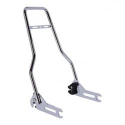 MCS Sissy Bar Kit 15.75" Upright Chrome