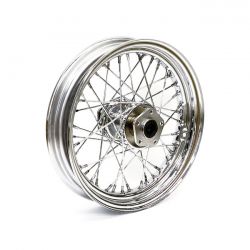 MCS 3.00 X 16 Front Wheel 40 Spokes Chrome