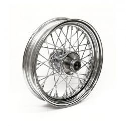 MCS 3.00 X 16 Front Wheel 40 Spokes Chrome