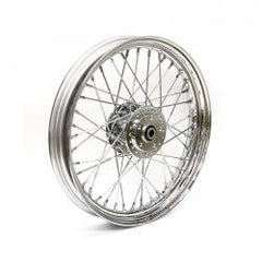 MCS 2.50 X 19 Front Wheel 40 Spokes Chrome