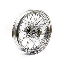 MCS 3.00 X 16 Rear Wheel 40 Spokes Chrome
