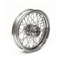 MCS 3.00 X 16 Rear Wheel 40 Spokes Chrome