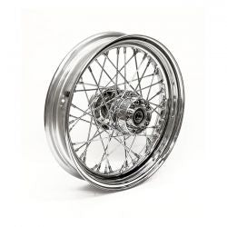 MCS 3.00 X 16 Rear Wheel 40 Spokes Chrome