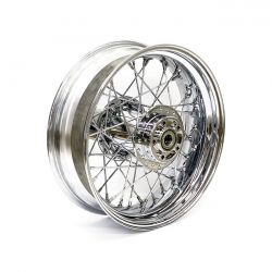 MCS 5.00 X 16 Rear Wheel 40 Spokes Chrome