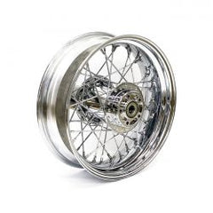 MCS 5.00 X 16 Rear Wheel 40 Spokes Chrome