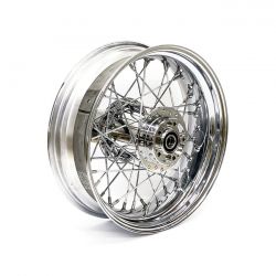 MCS 5.00 X 16 Rear Wheel 40 Spokes Chrome