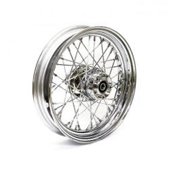 MCS 3.00 X 16 Rear Wheel 40 Spokes Chrome