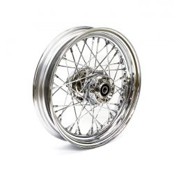MCS 3.00 X 16 Rear Wheel 40 Spokes Chrome