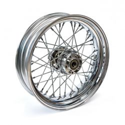 MCS 4.50 X 17 Rear Wheel 40 Spokes Chrome