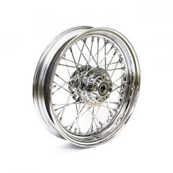 MCS 3.00 X 16 Front Wheel 40 Spokes Chrome