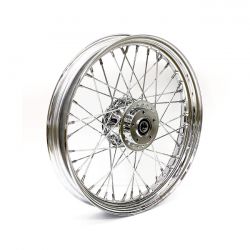 MCS 2.50 X 19 Front Wheel 40 Spokes Chrome