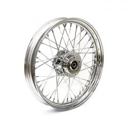 MCS 2.50 X 19 Front Wheel 40 Spokes Chrome
