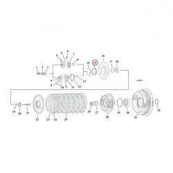 MCS Seat, Clutch Spring