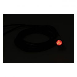 MCS 3/8 Indicator Light. Red, No Symbol