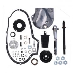 MCS Sportster Kick Start Kit, Polished