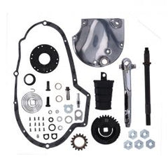 MCS Sportster Kick Start Kit, Polished