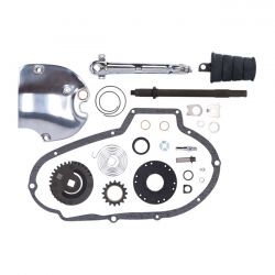 MCS Sportster Kick Start Kit, Polished