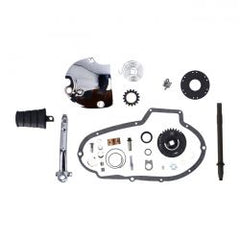 MCS Sportster Kick Start Kit, Chrome