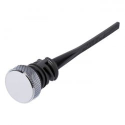 MCS Oil Tank Fill Plug / Dipstick Assembly Motor Oil. Chrome