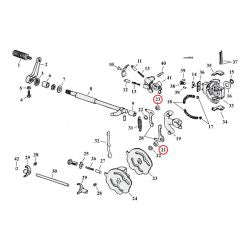 MCS Spacer, Shifter Pawl