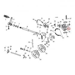 MCS Thrust Washer, Shifter Cam