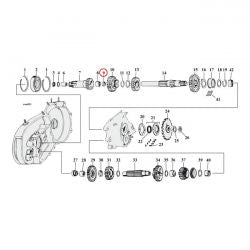 MCS Thrust Washer, Mainshaft. Left