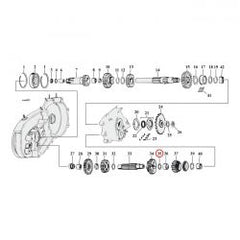 MCS Thrust Washer, Countershaft 1st Gear .066"