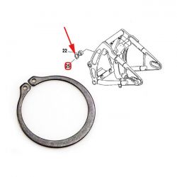 MCS Retaining Ring, Swingarm Bearing
