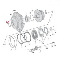 MCS Retaining Ring, Clutch Bearing