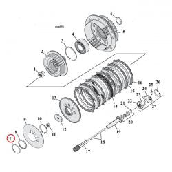MCS Retaining Ring, Clutch