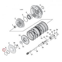 MCS Retaining Ring, Clutch