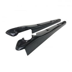 MCS 04-22 XL Fender Strut Covers. Black