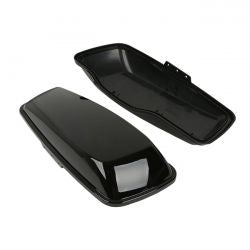 MCS Saddlebag Lid Set. Black
