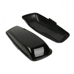 MCS Saddlebag Lid Set. Black