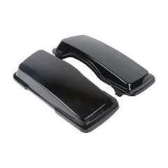 MCS Saddlebag Lid Set. Black