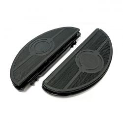 MCS Oval Early Style Floorboards. With Dampers. Black