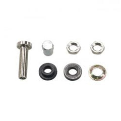 MCS Screw-In Tubeless Valve Stem. Chrome Hex Cap