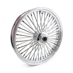 MCS Radial 48 Fat Spoke Front Wheel 3.50 X 23 Df Chrome