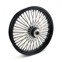MCS Radial 48 Fat Spoke Front Wheel 3.50 X 23 Df Black