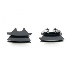 MCS Head Bolt Bridge Cover Set. Finned, Black