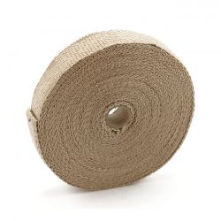 MCS Exhaust Insulating Wrap. 1" Wide Light Brown