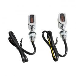 MCS Fastline, Led 3-1 Taillight/Turn Signals. Chrome/Smoke Lens
