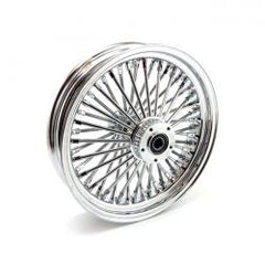 MCS Radial 48 Fat Spoke Front Wheel 3.50 X 16 Df Chrome