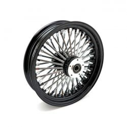 MCS Radial 48 Fat Spoke Front Wheel 3.50 X 16 Df Black